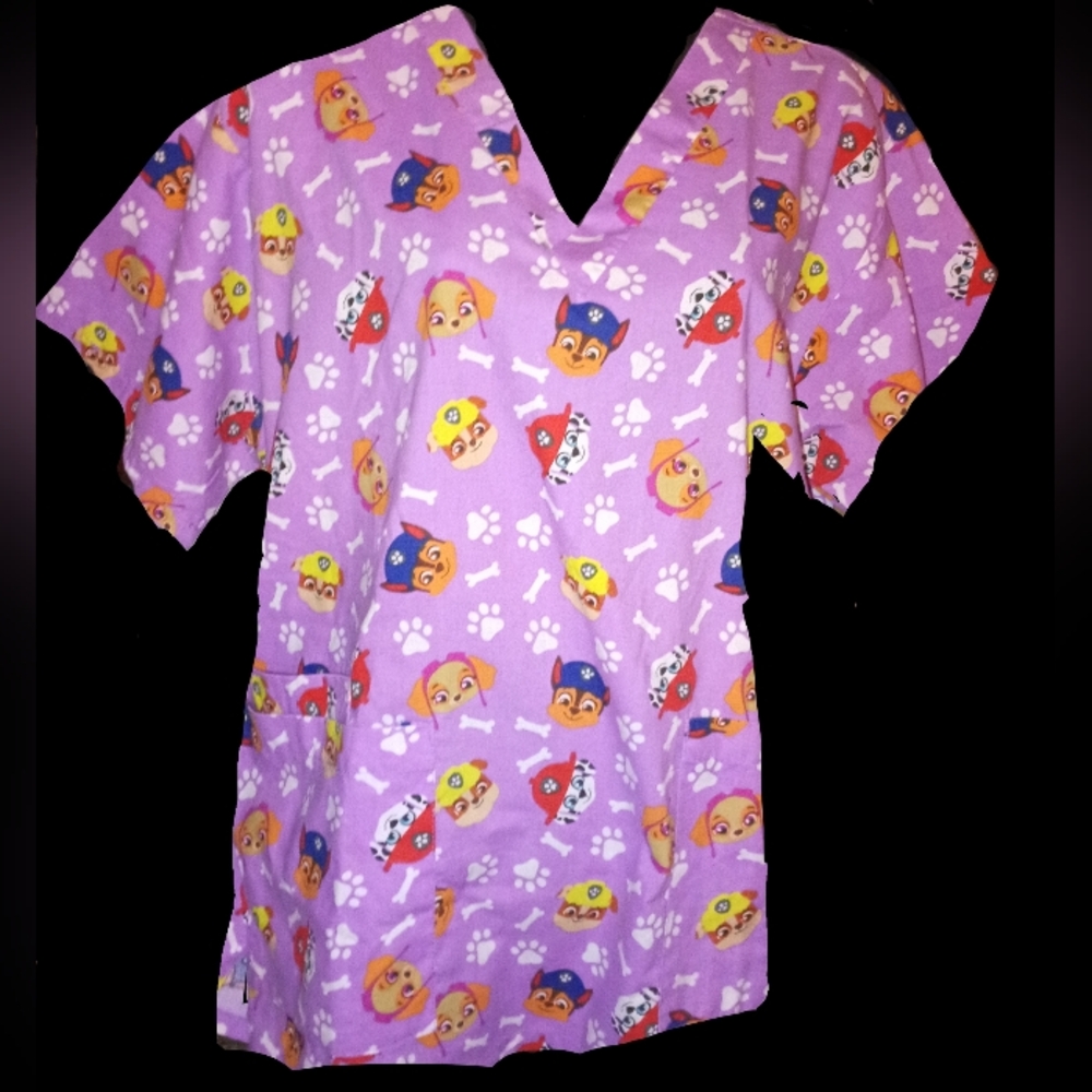 Paw Patrol Scrub Top By Nickeiodeon